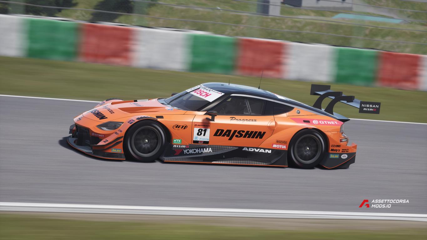 Super GT - Team DAISHIN with GTNET- GT500 - Fictional Concept Livery Design