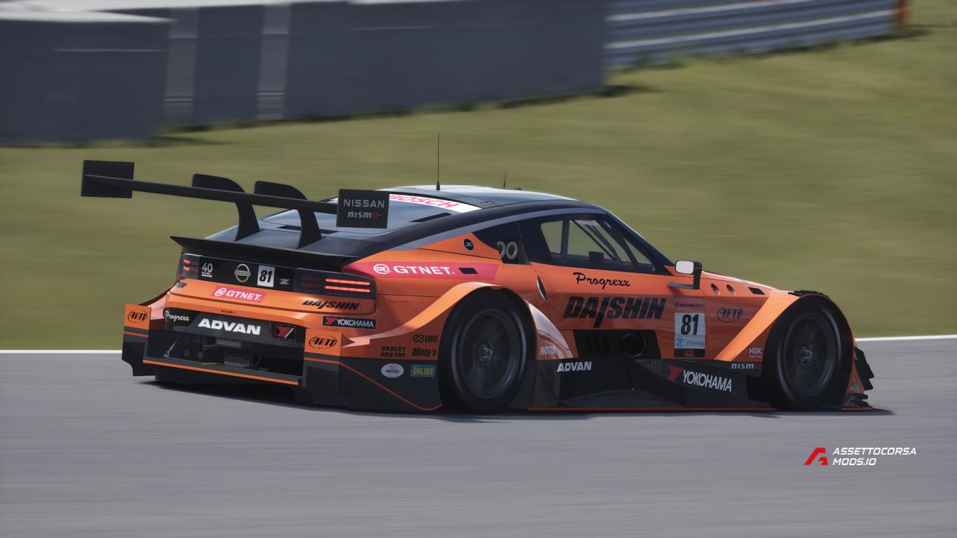 Super GT - Team DAISHIN with GTNET- GT500 - Fictional Concept Livery Design