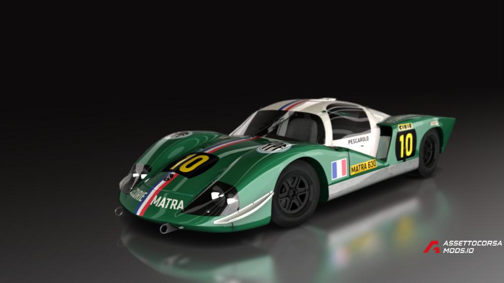 WSC Legends, Matra m 630 brm, 11 cars skinpack, 2k+3k+4k