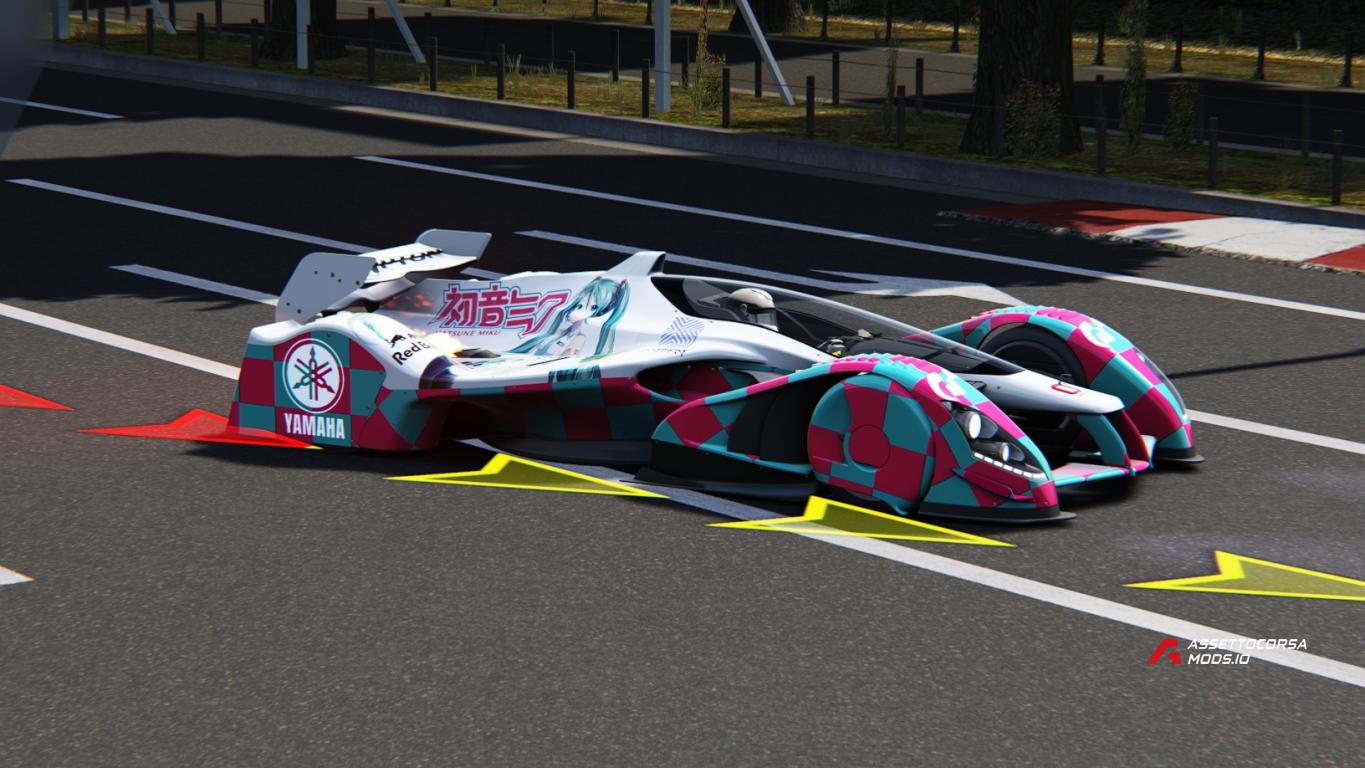 RedBull X2010 #1 Hatsune Miku CFM Livery