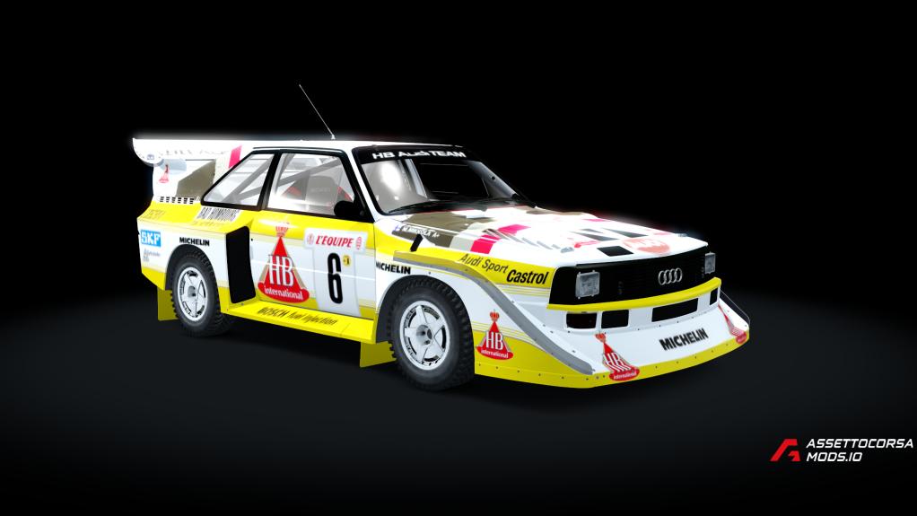 GRAVEL Audi Quattro S1 GrB