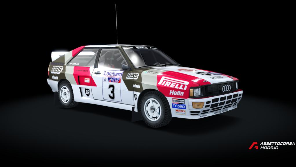 GRAVEL Audi Quattro A2 GrB