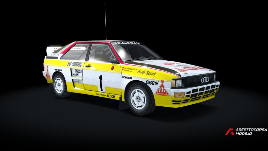 GRAVEL Audi Quattro A2 GrB