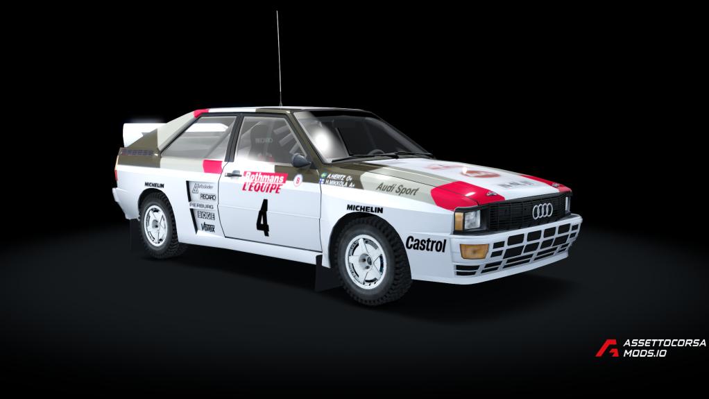 GRAVEL Audi Quattro A2 GrB