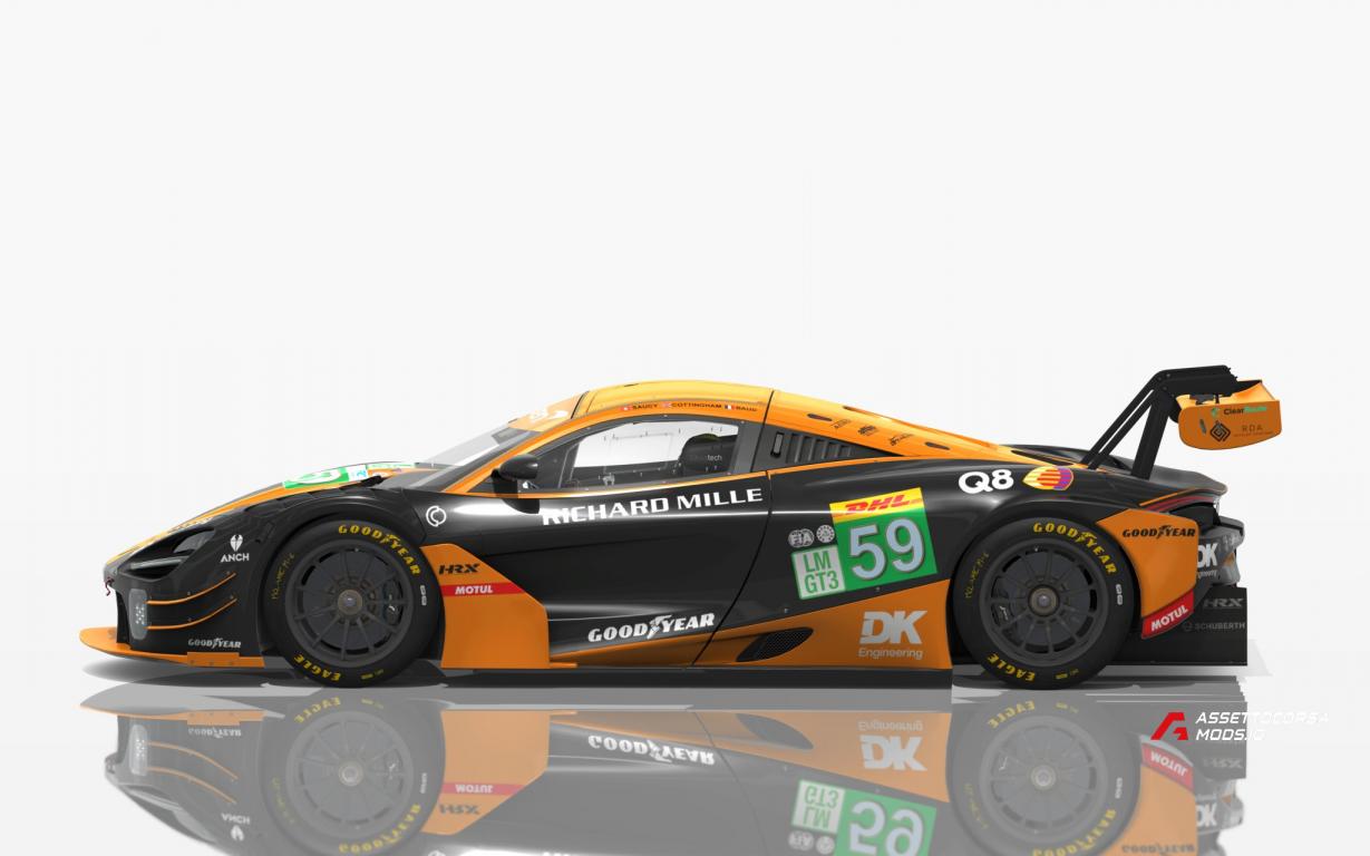 WEC 2025 United Autosport #59 Mclaren GT3 Evo