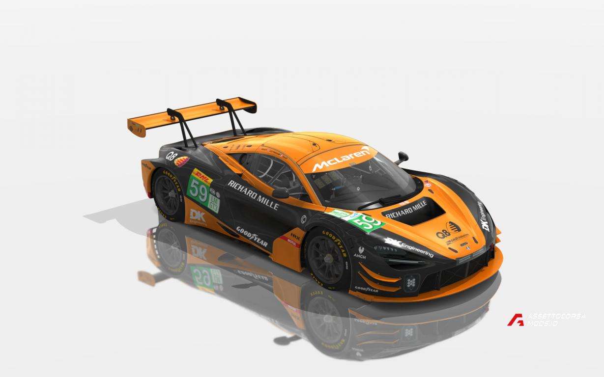 WEC 2025 United Autosport #59 Mclaren GT3 Evo