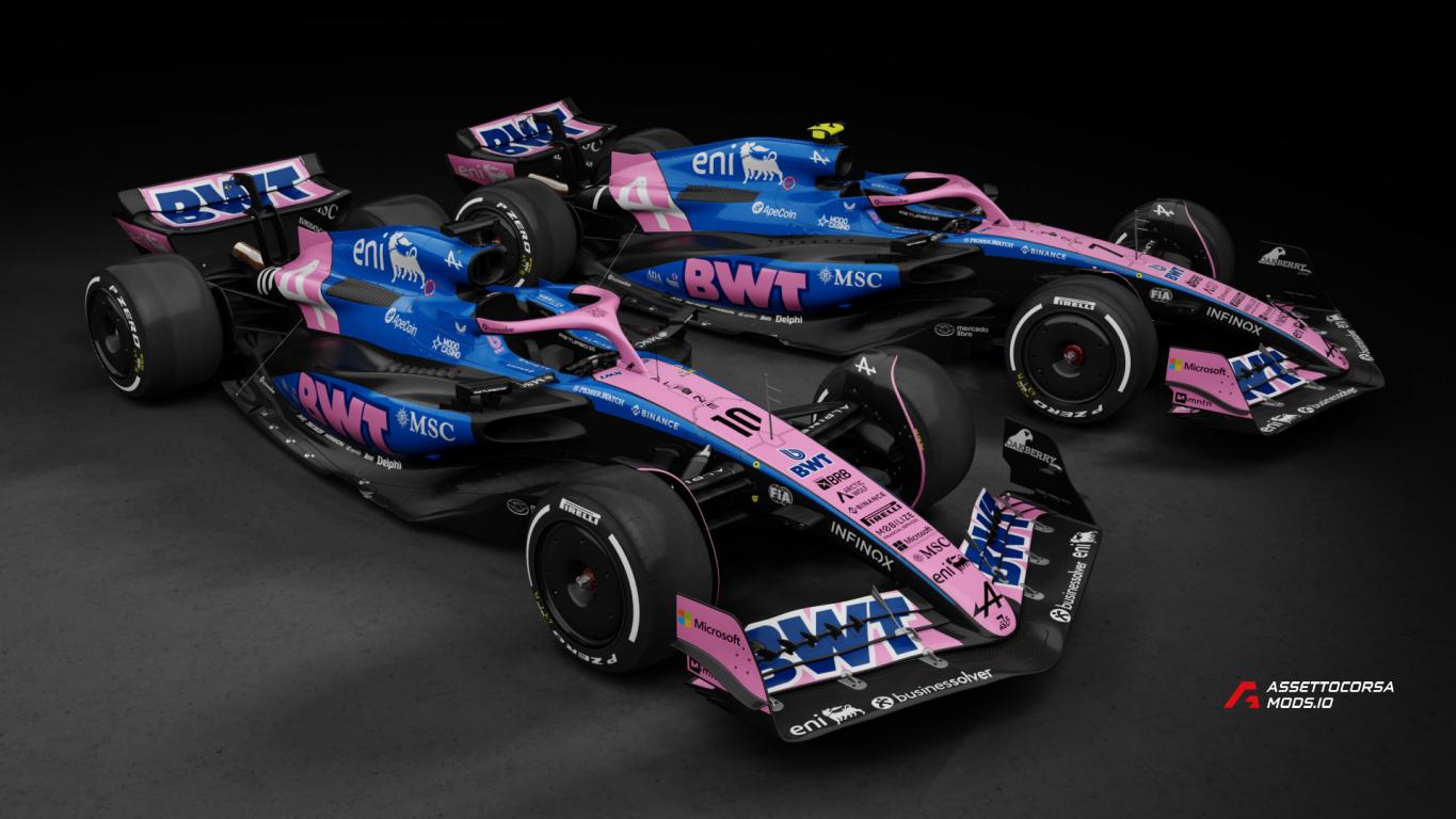 RSS Formula Hybrid 2024 Alpine A525 Livery