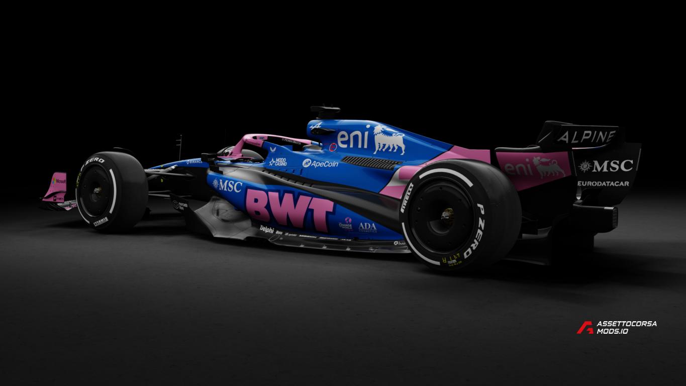 RSS Formula Hybrid 2024 Alpine A525 Livery