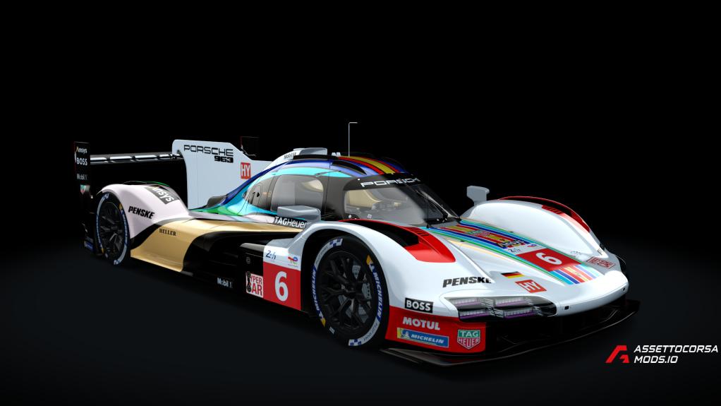 Porsche Penske LeMans #5 and #6