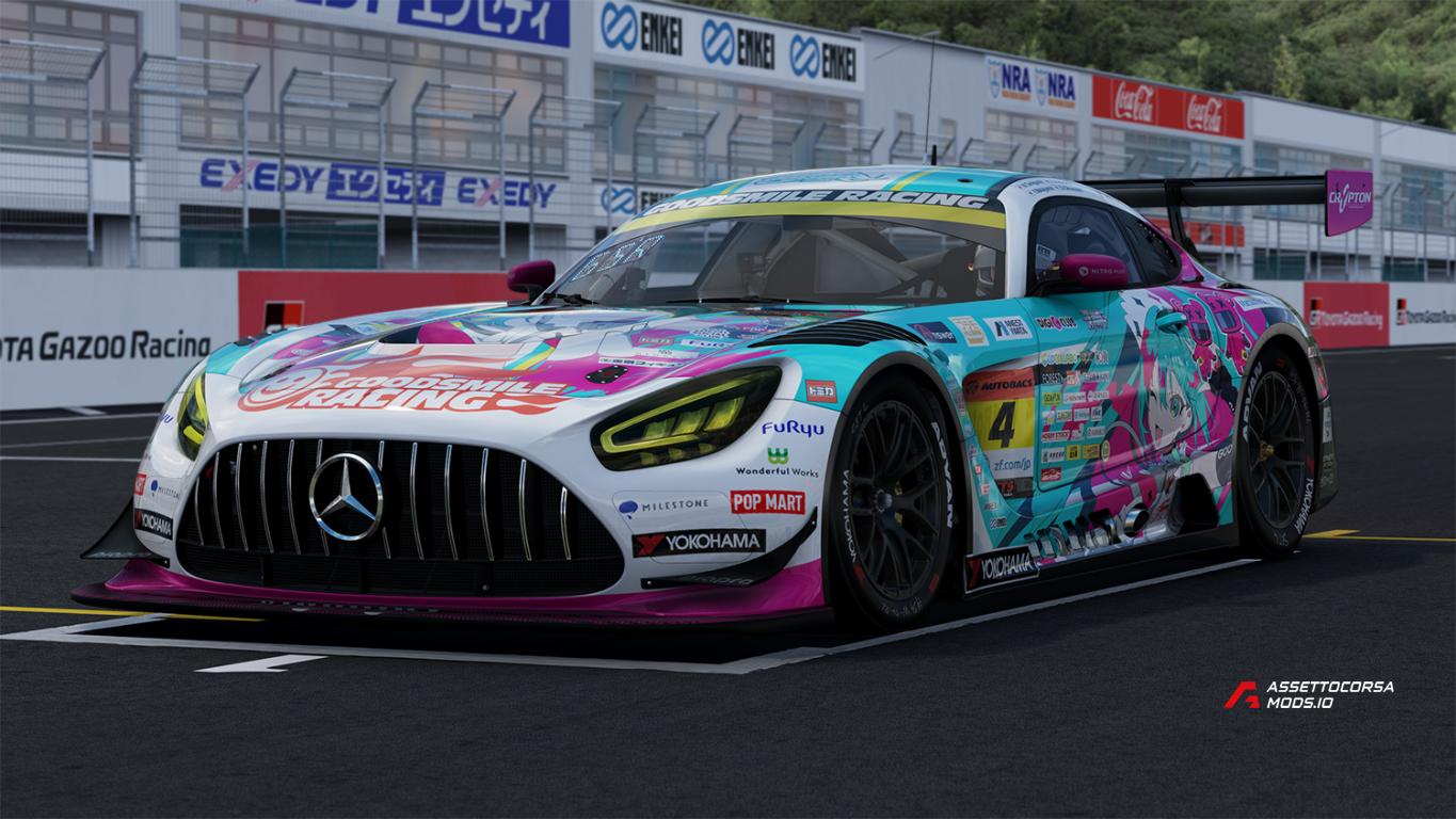 2025 Goodsmile Racing Mercedes AMG GT3 Evo | RSS Mercer V8