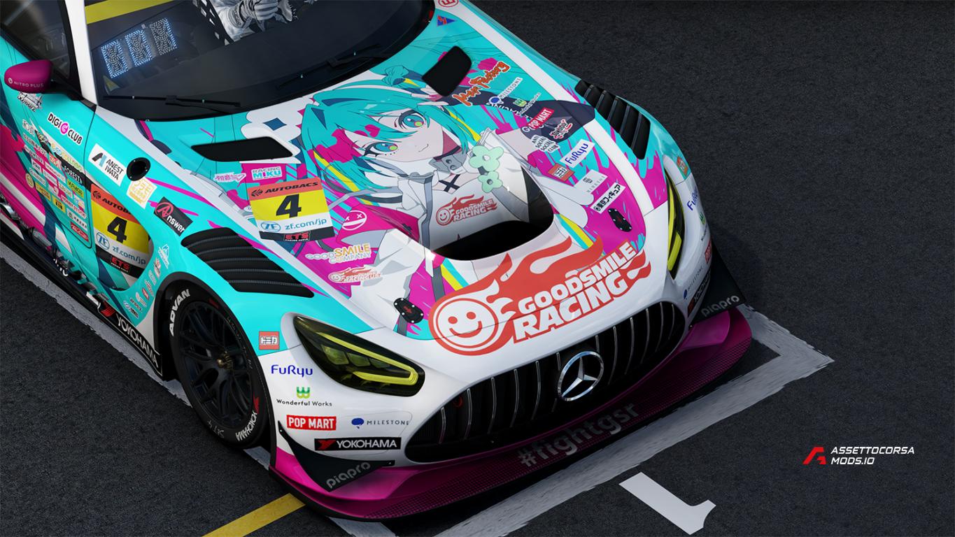 2025 Goodsmile Racing Mercedes AMG GT3 Evo | RSS Mercer V8