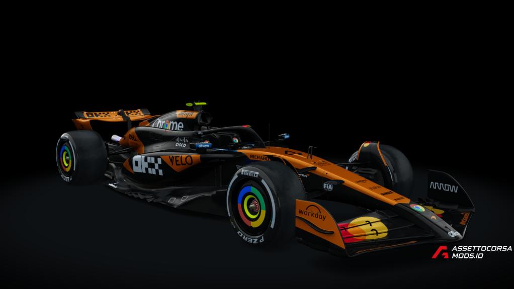 VRC Formula Alpha 2024 McLaren MCL39 Livery