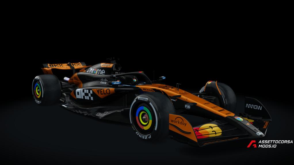 VRC Formula Alpha 2024 McLaren MCL39 Livery