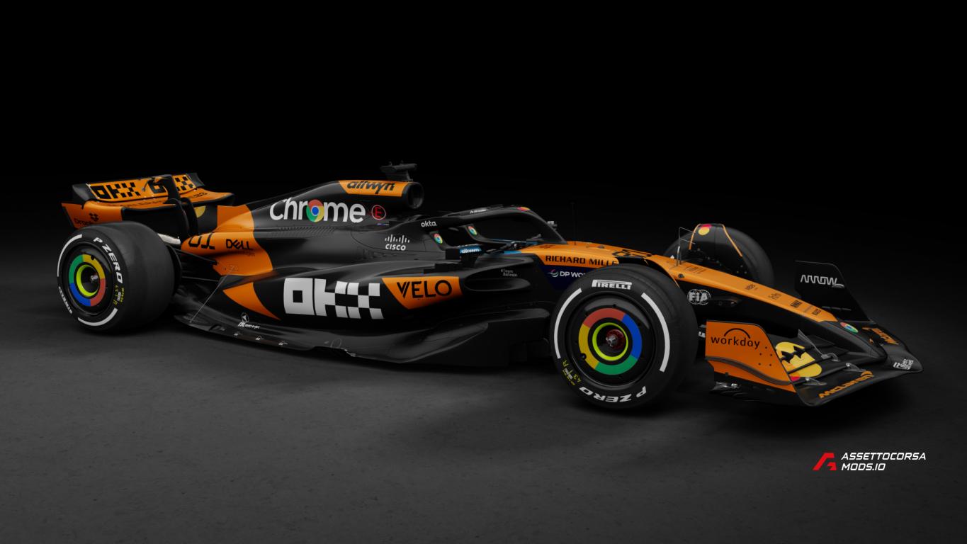 RSS Formula Hybrid 2024 McLaren MCL39 Livery