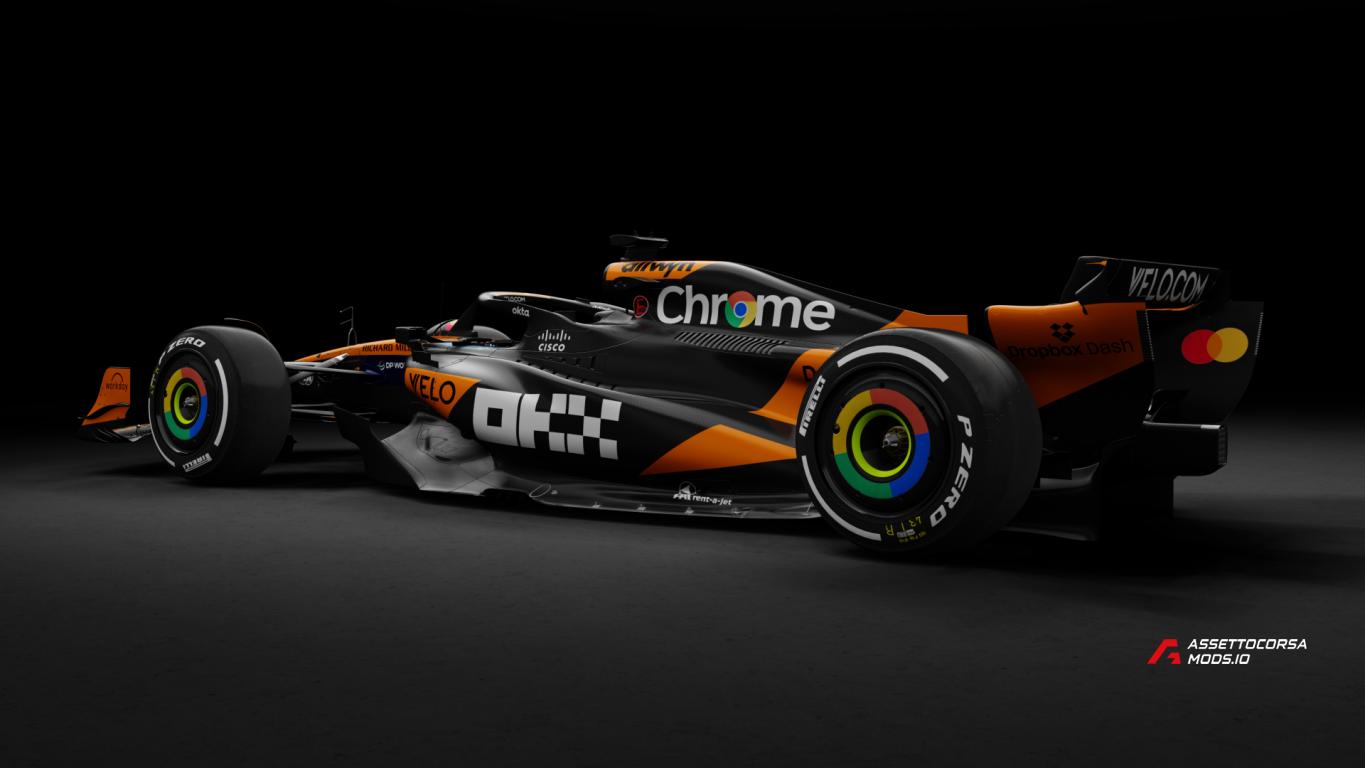 RSS Formula Hybrid 2024 McLaren MCL39 Livery