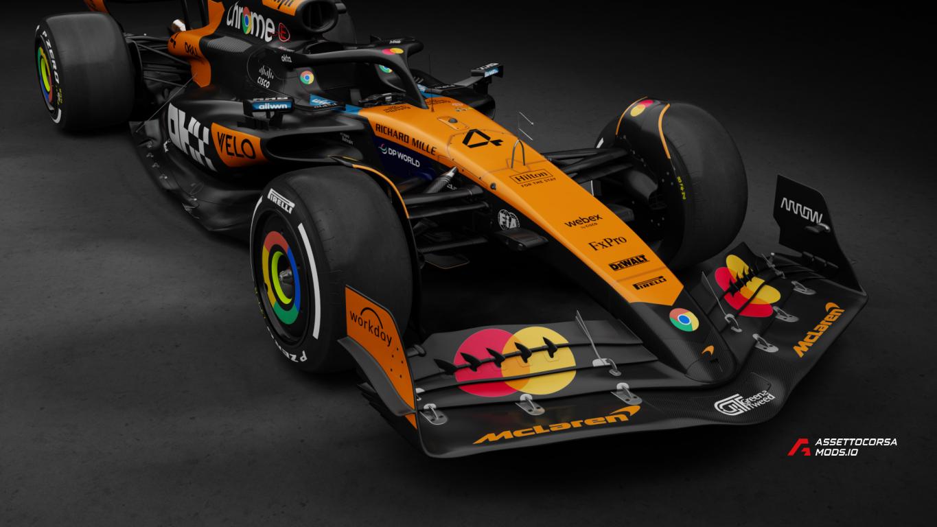 RSS Formula Hybrid 2024 McLaren MCL39 Livery