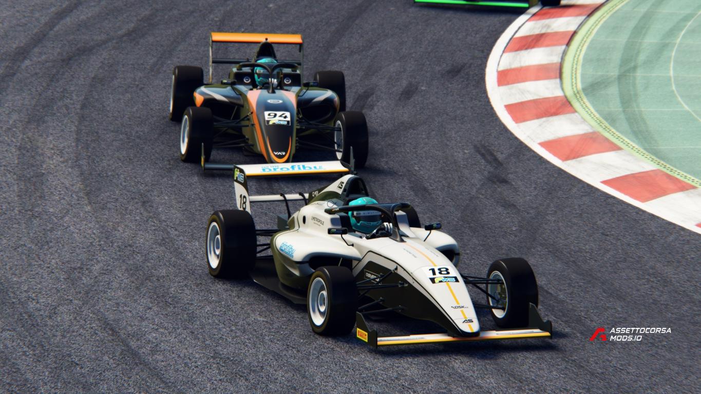 2025 Formula Winter Series skins for Formula RSS 4 2024