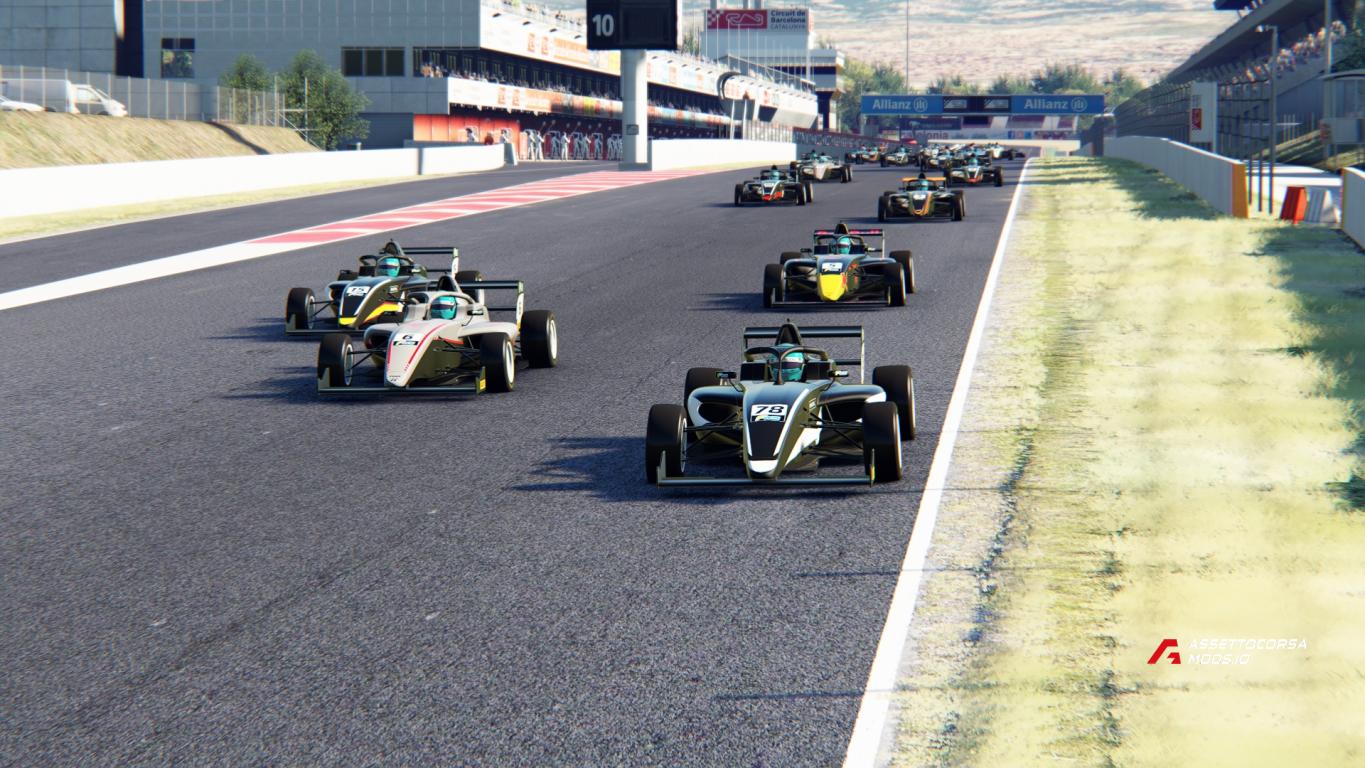 2025 Formula Winter Series skins for Formula RSS 4 2024