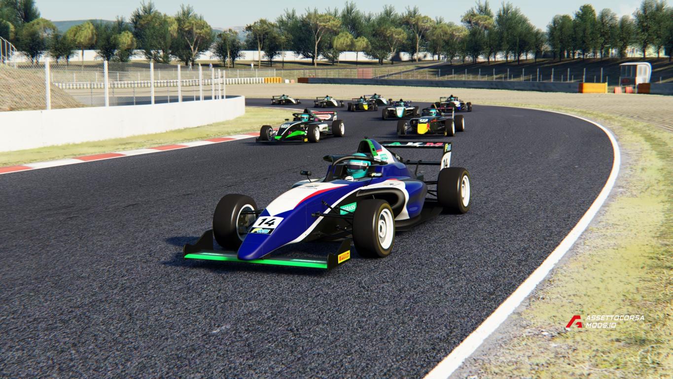 2025 Formula Winter Series skins for Formula RSS 4 2024