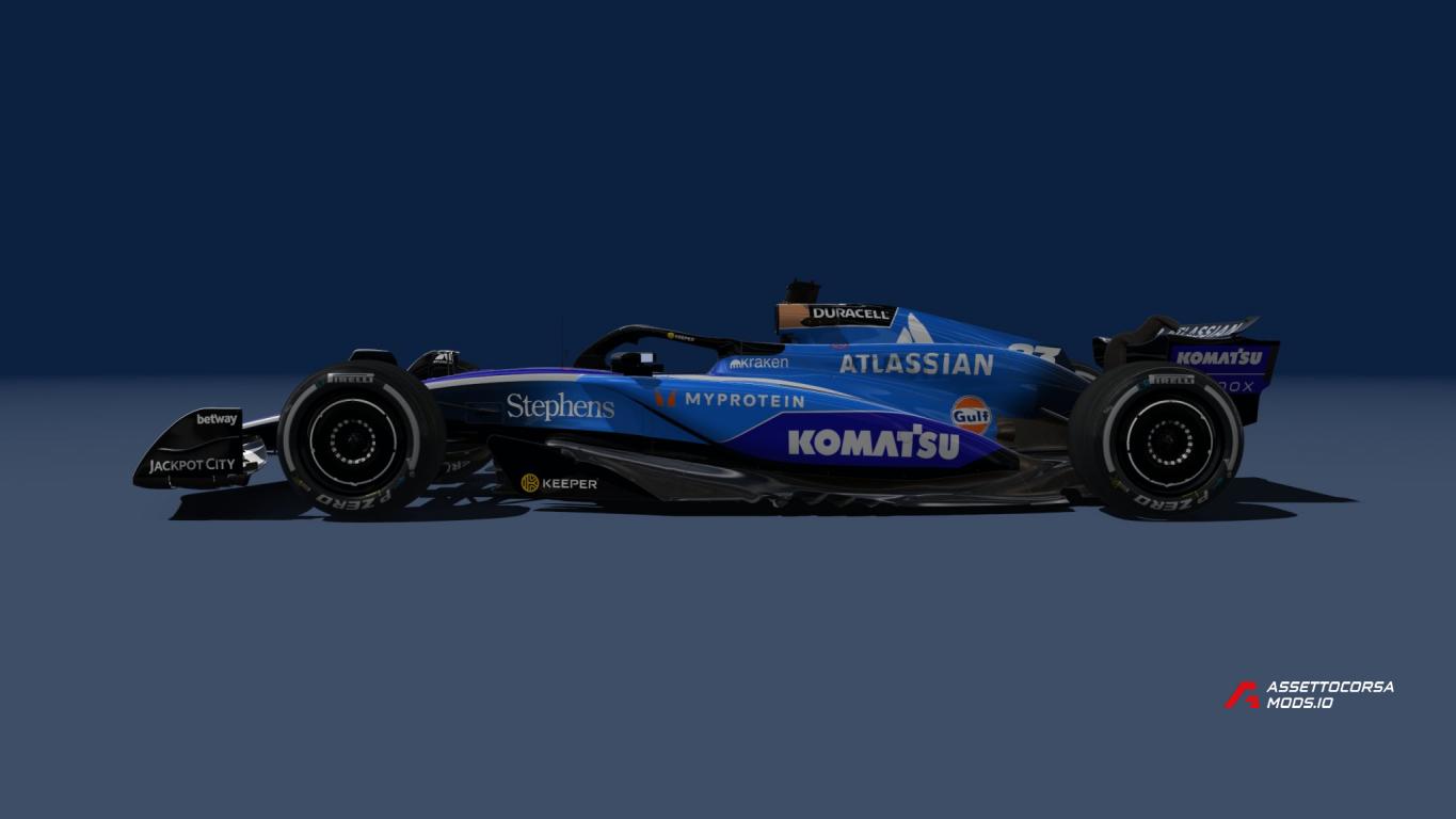 Atlassian Williams 2025 Concept | VRC Formula Alpha 2024
