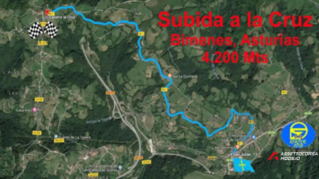 Subida a La Cruz