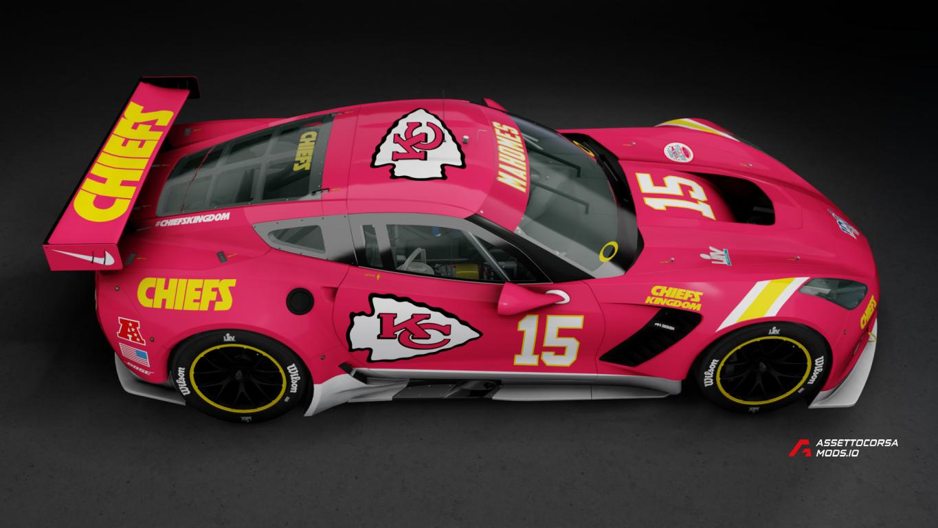 2020 SuperBowl 54 Corvette C7R skinpack [4K + HD]