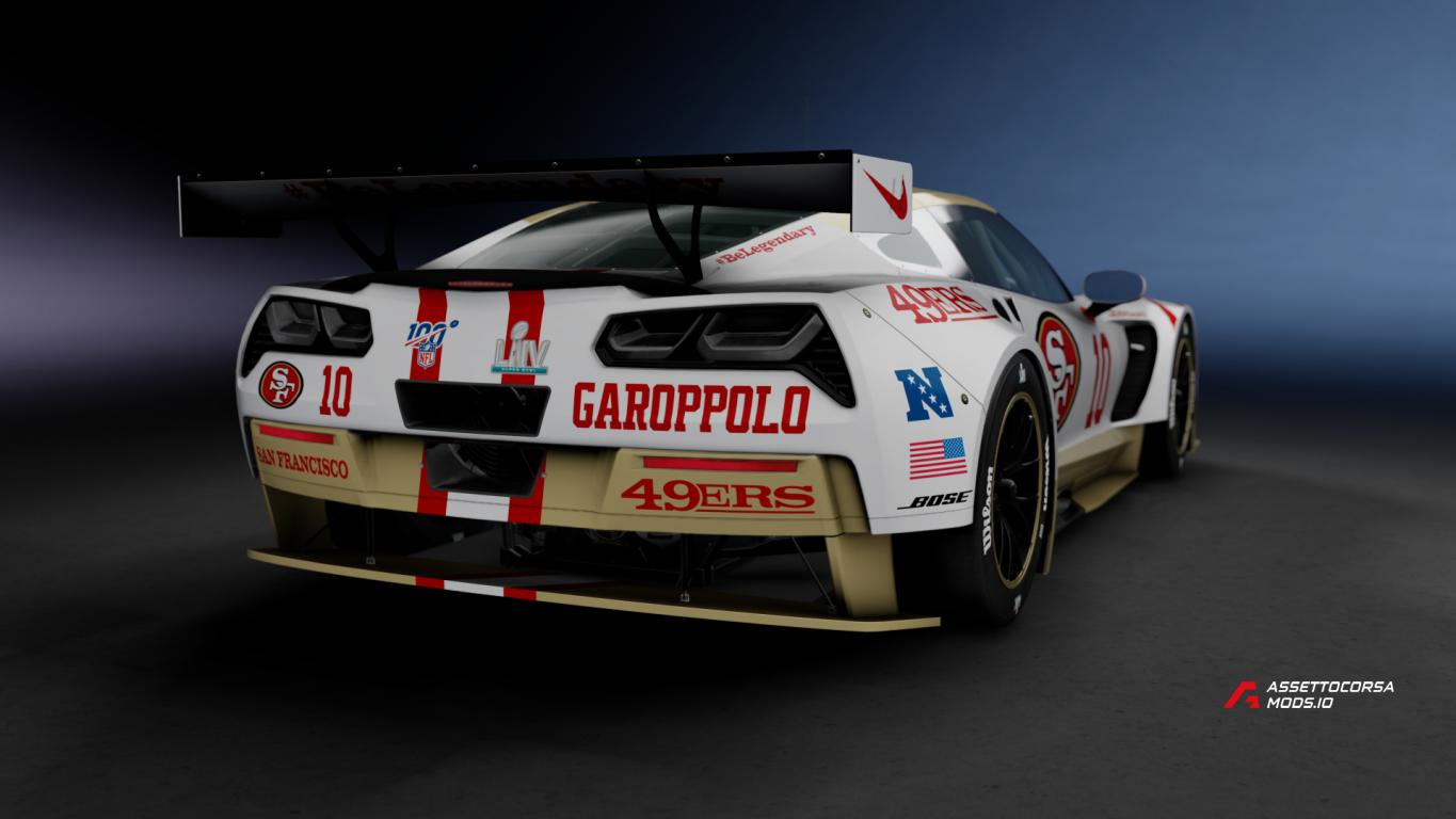 2020 SuperBowl 54 Corvette C7R skinpack [4K + HD]