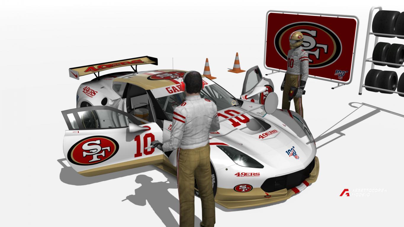 2020 SuperBowl 54 Corvette C7R skinpack [4K + HD]