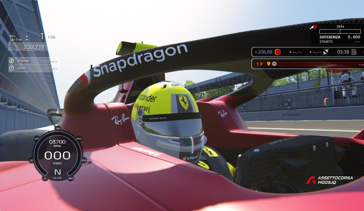 Carlos Sainz 2022 Monza Gp ACSPRH MODE