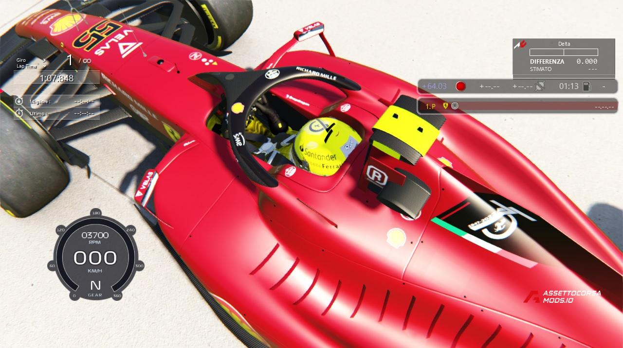 Carlos Sainz 2022 Monza Gp ACSPRH MODE