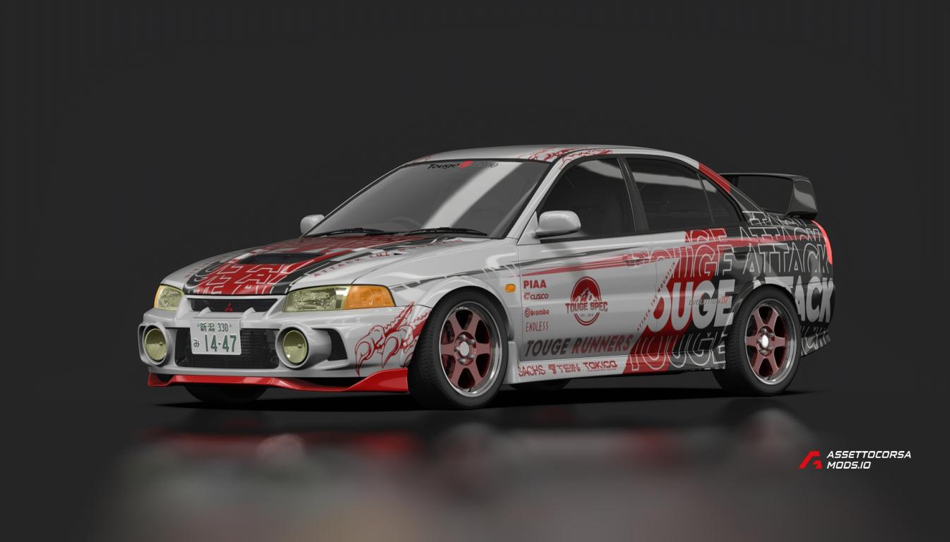 Mitsubishi Lancer Evolution IV GSR TougeZILLA