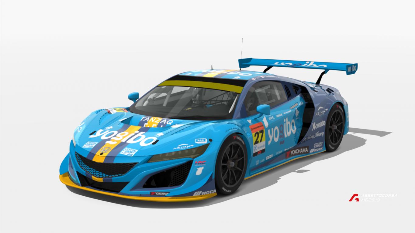 #27 Yogibo NSX GT3 Yogibo Racing 2023 Super GT