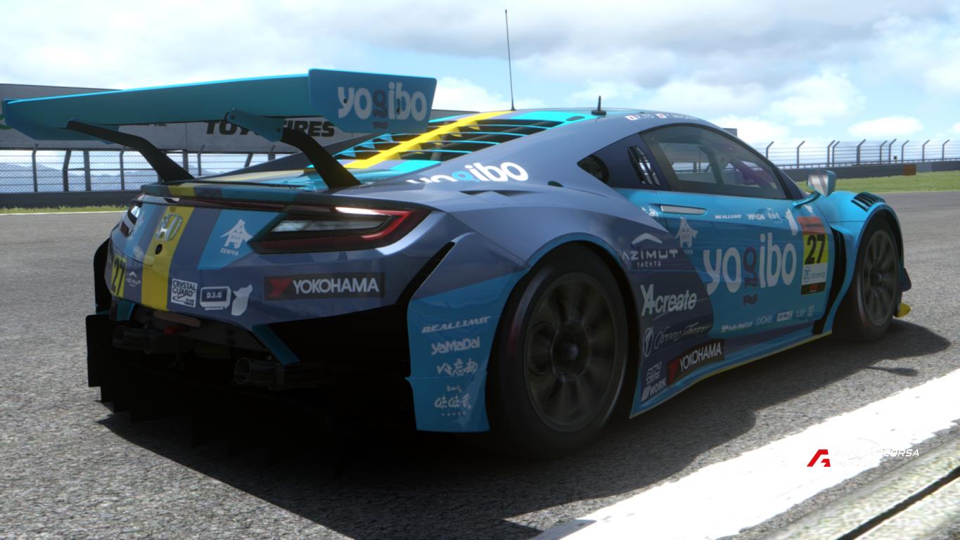 #27 Yogibo NSX GT3 Yogibo Racing 2023 Super GT