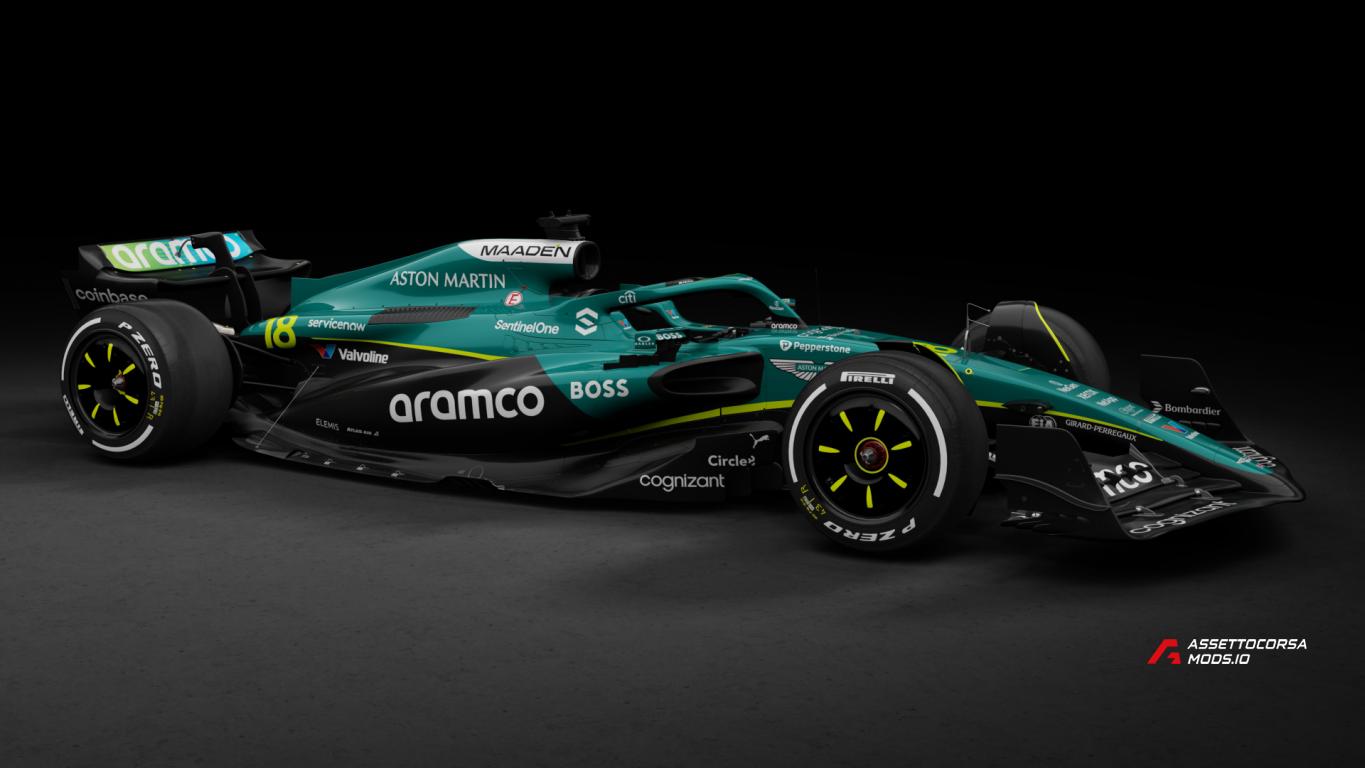 RSS Formula Hybrid 2024 Aston Martin AMR25 Livery