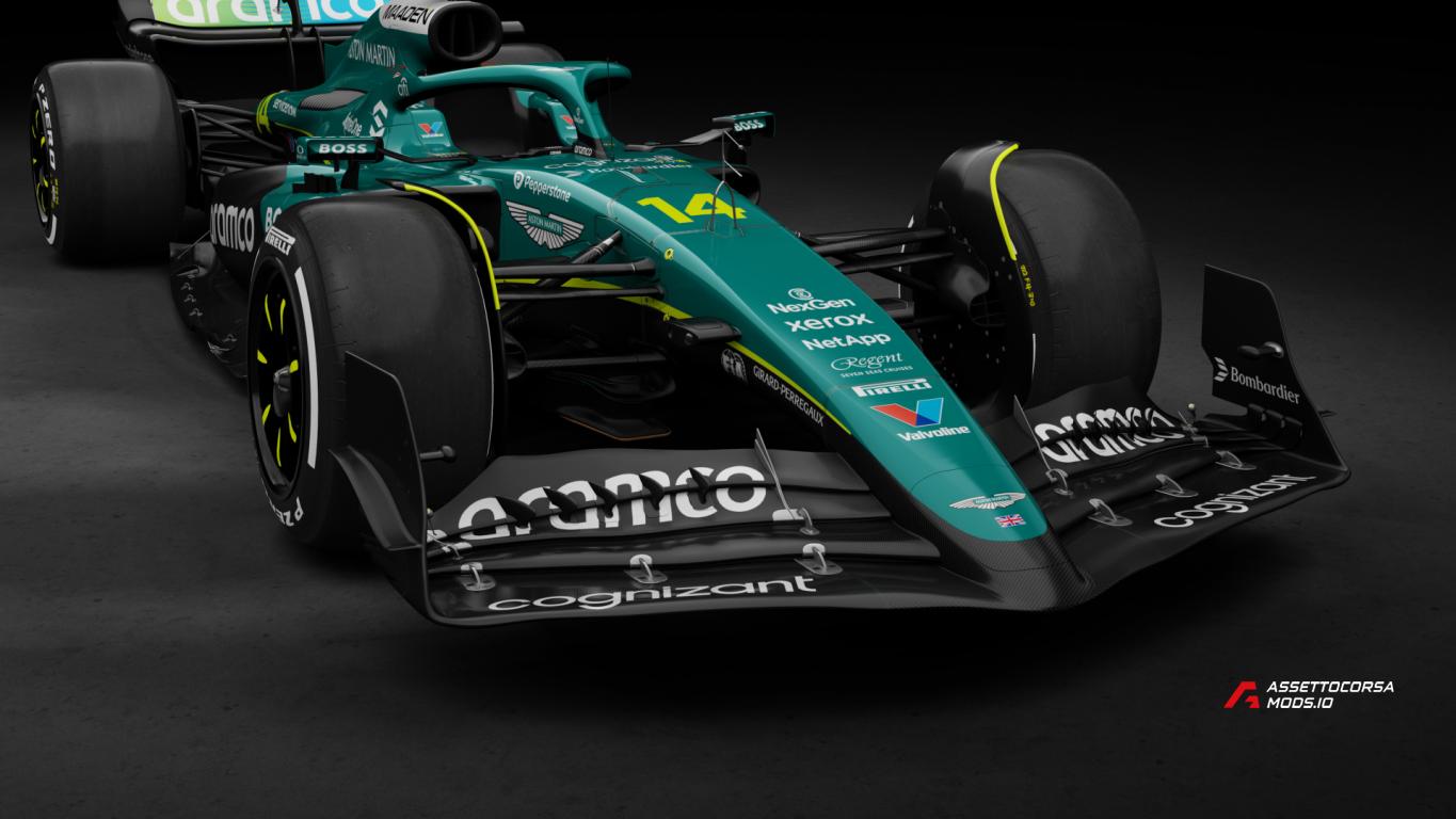 RSS Formula Hybrid 2024 Aston Martin AMR25 Livery