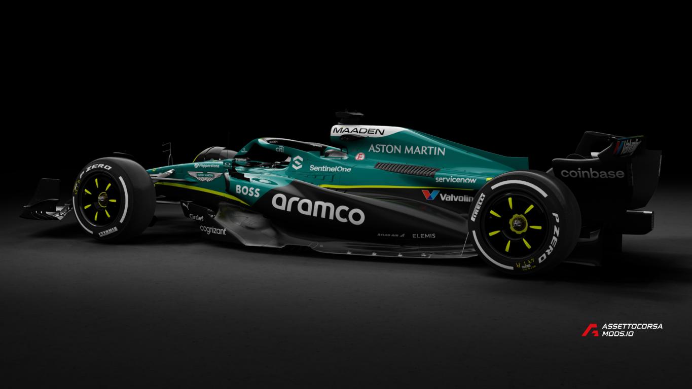 RSS Formula Hybrid 2024 Aston Martin AMR25 Livery