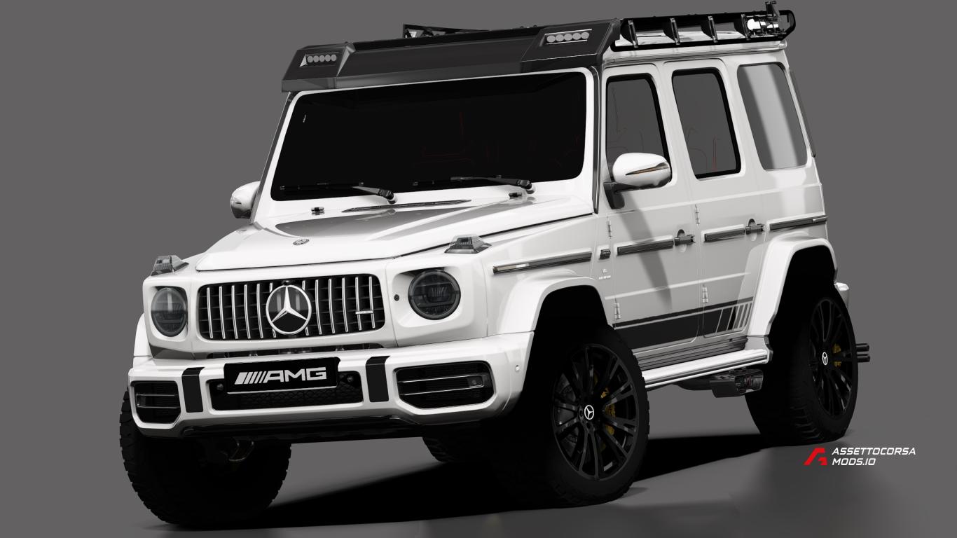 CIS Mercedes-Benz G-Class AMG 63 (W463) Akrapovič