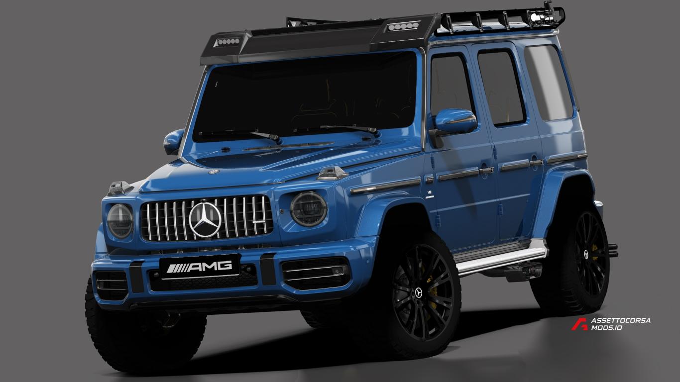 CIS Mercedes-Benz G-Class AMG 63 (W463) Akrapovič