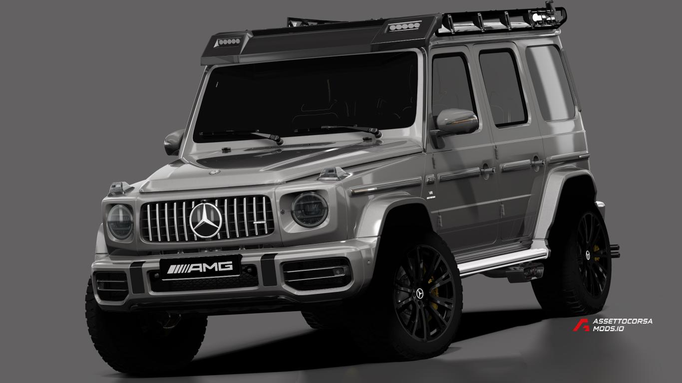 CIS Mercedes-Benz G-Class AMG 63 (W463) Akrapovič
