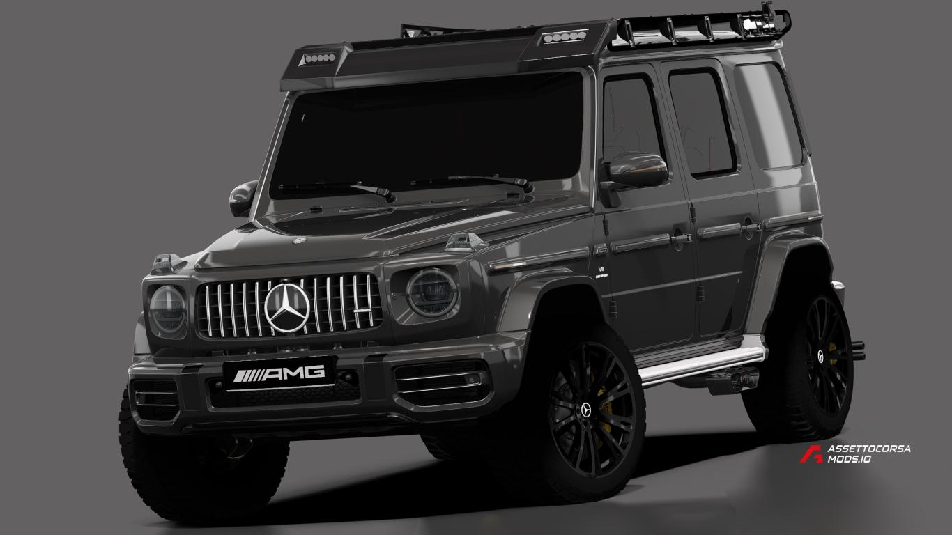 CIS Mercedes-Benz G-Class AMG 63 (W463) Akrapovič
