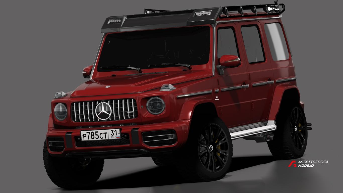 CIS Mercedes-Benz G-Class AMG 63 (W463) Akrapovič