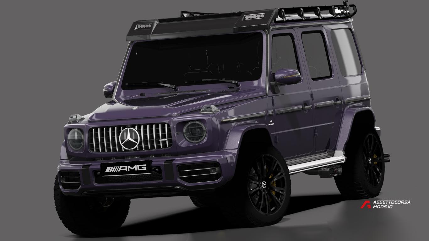 CIS Mercedes-Benz G-Class AMG 63 (W463) Akrapovič