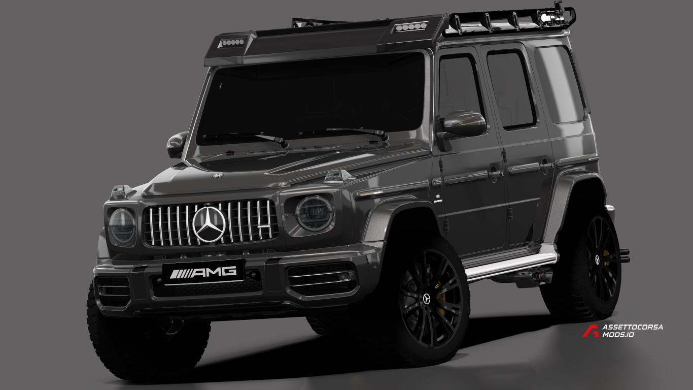 CIS Mercedes-Benz G-Class AMG 63 (W463) Akrapovič