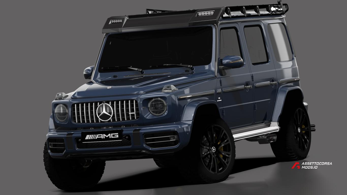 CIS Mercedes-Benz G-Class AMG 63 (W463) Akrapovič