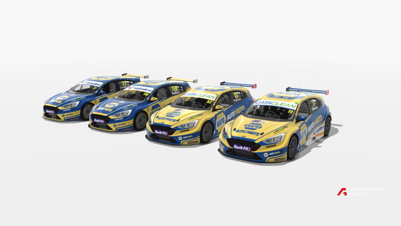 NAPA Racing UK BTCC 2025