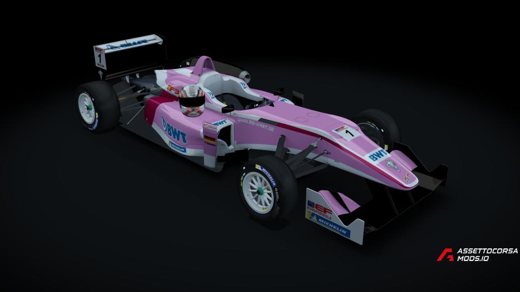 2018 Euroformula Open skins for RSR Formula 3
