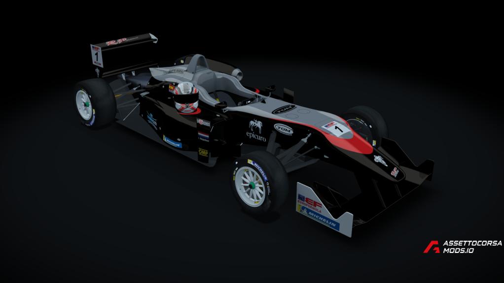 2018 Euroformula Open skins for RSR Formula 3