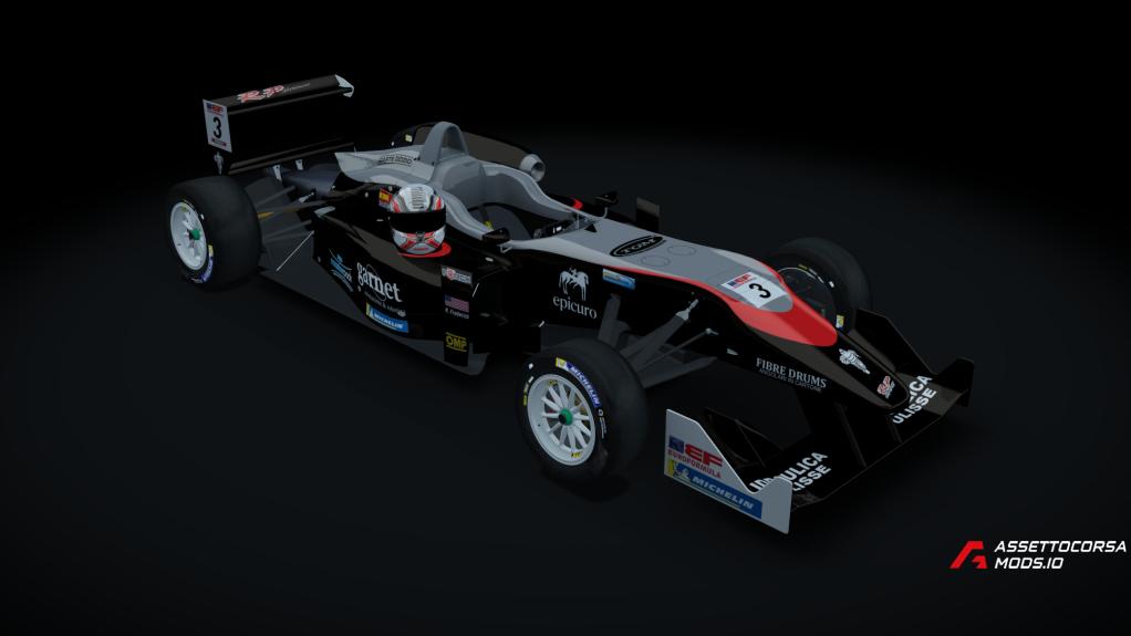 2018 Euroformula Open skins for RSR Formula 3