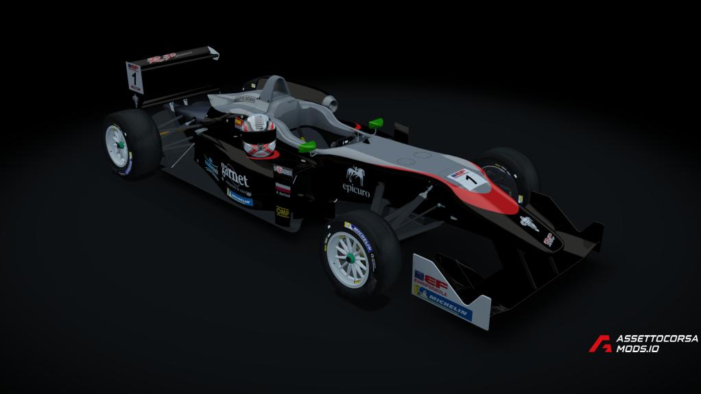 2018 Euroformula Open skins for RSR Formula 3