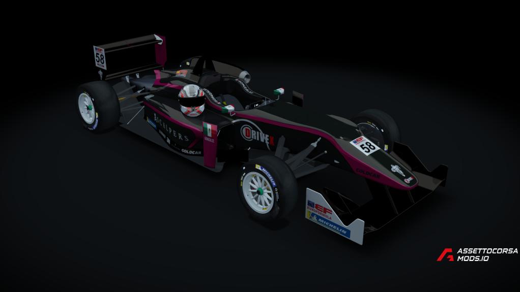 2018 Euroformula Open skins for RSR Formula 3